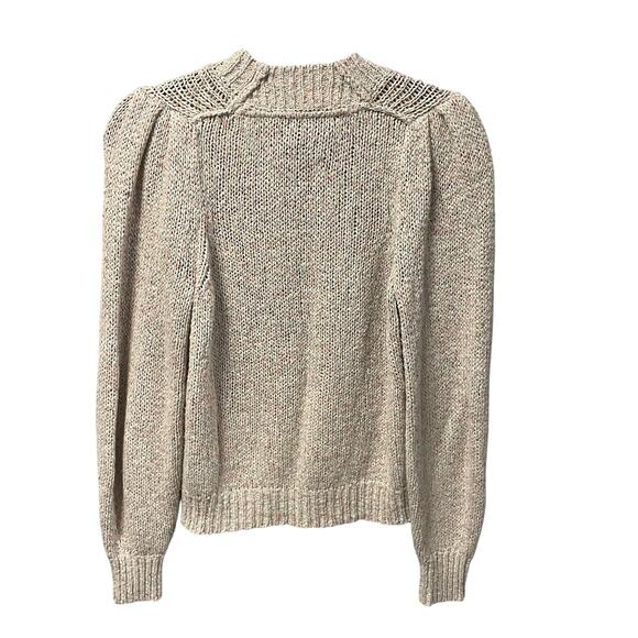 Brochu Walker Beige Multicolor Knit Pullover Sweater Womens XS - Picture 4 of 6